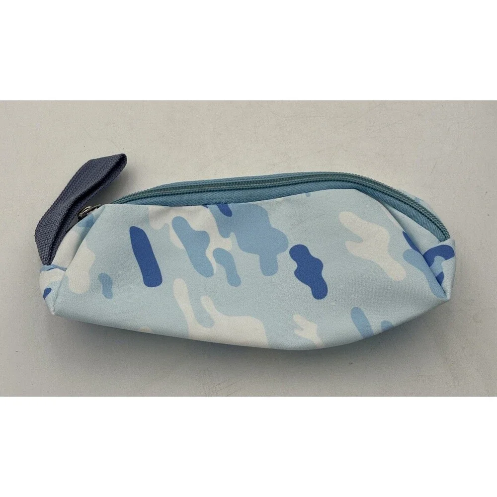 camolauge back pack with lunch bag light blue  nylon large capacity school
